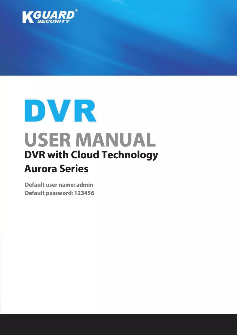 Image de la première page du manuel de l'appareil AR821-CKT001