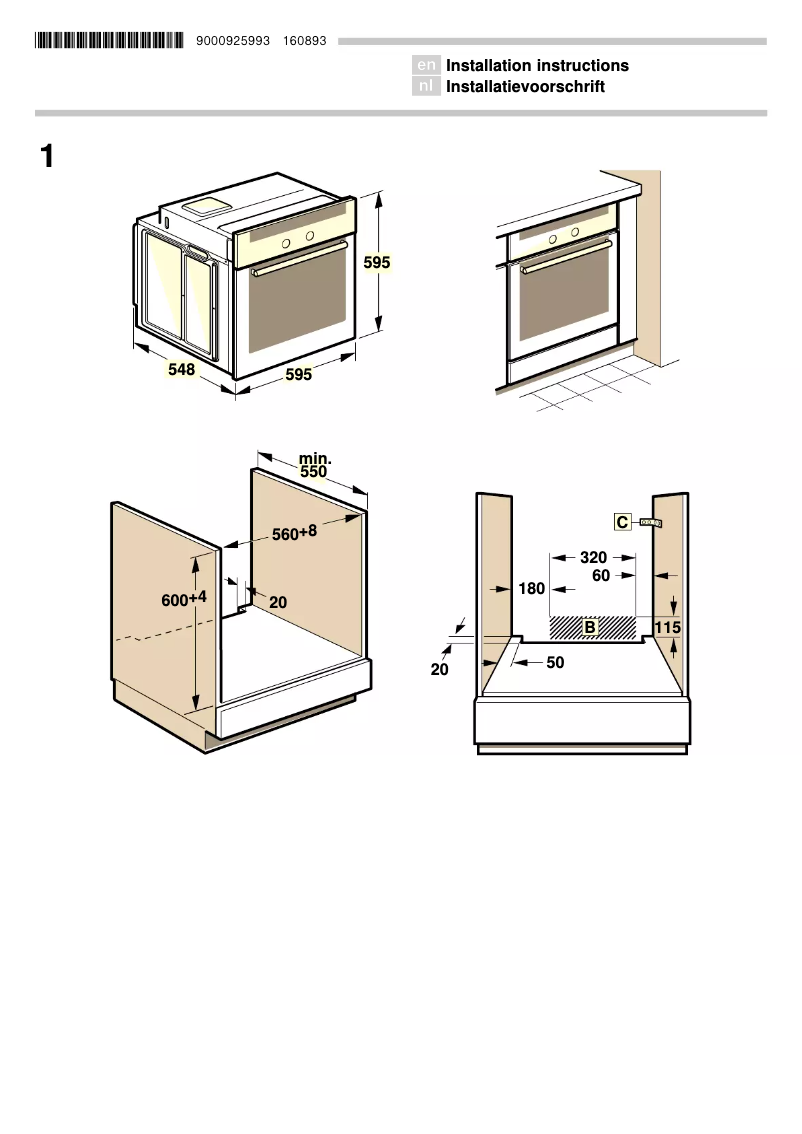 Image de la première page du manuel de l'appareil HBO608R20