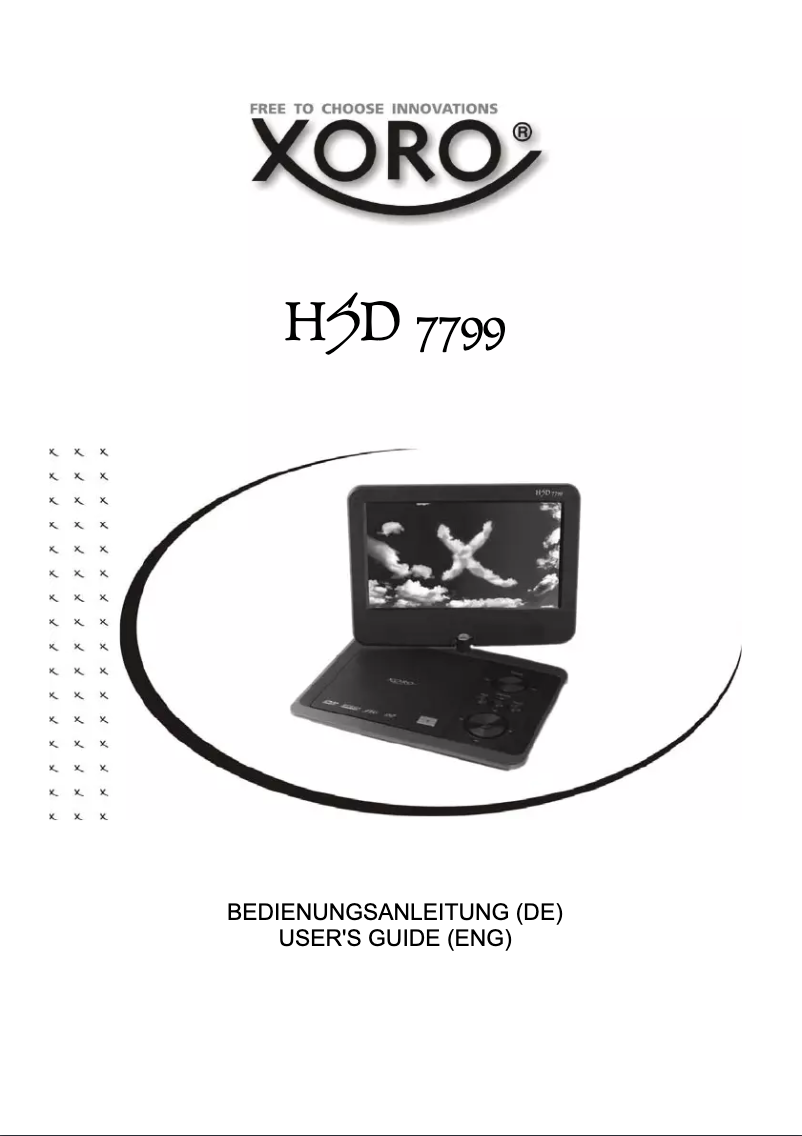 Image de la première page du manuel de l'appareil HSD 7799