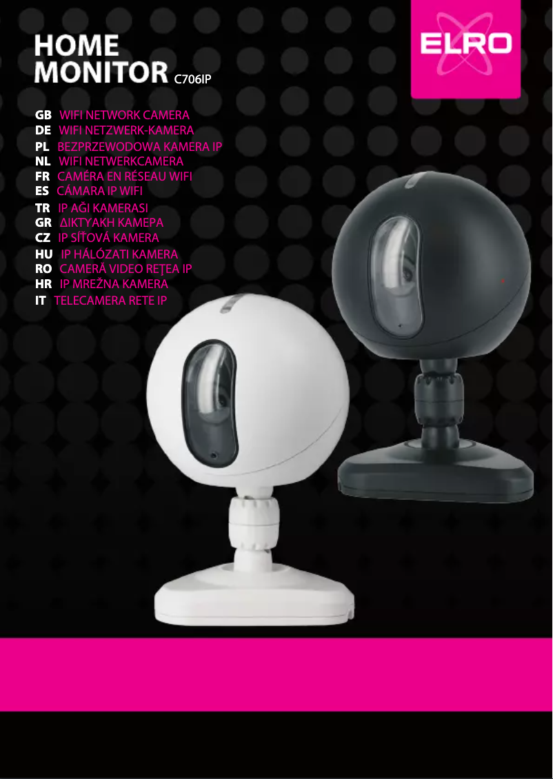 Image de la première page du manuel de l'appareil C706IP