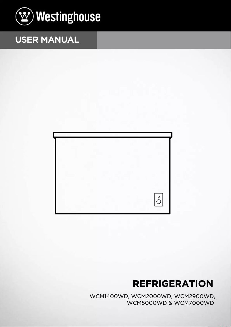 Page n°1 - Manuel utilisateur Westinghouse WCM2000WD