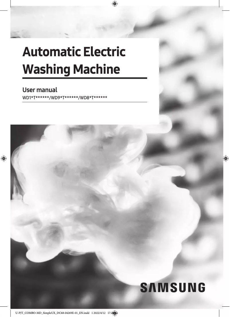 Image de la première page du manuel de l'appareil WD80T654DBE