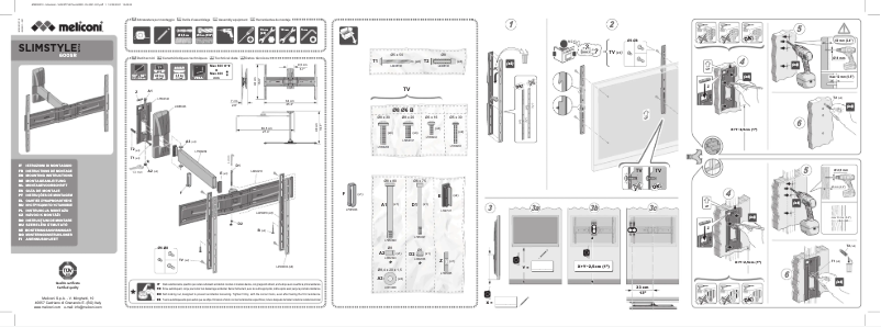 Página 1 del manual Manual de usuario Meliconi Slimstyle PLUS 600 SR