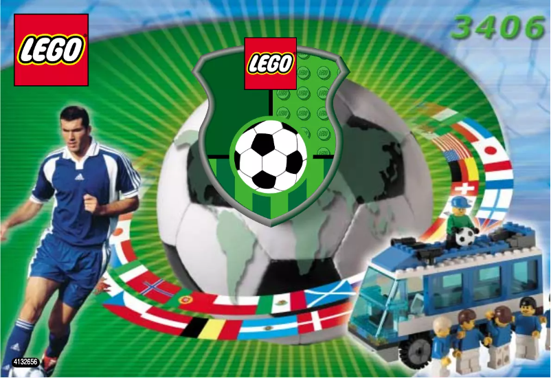 Page n°1 - Manuel utilisateur Lego Sports 3406