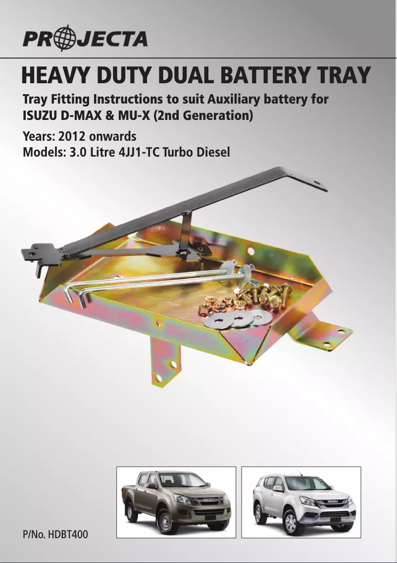 Page 1 de la notice Manuel utilisateur Projecta HDBT400