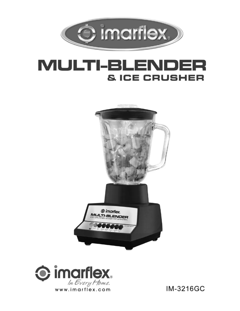 Page 1 de la notice Manuel utilisateur Imarflex IM-3216GC