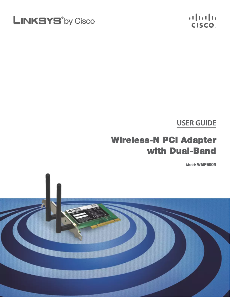 Page 1 de la notice Manuel utilisateur Linksys WMP600N