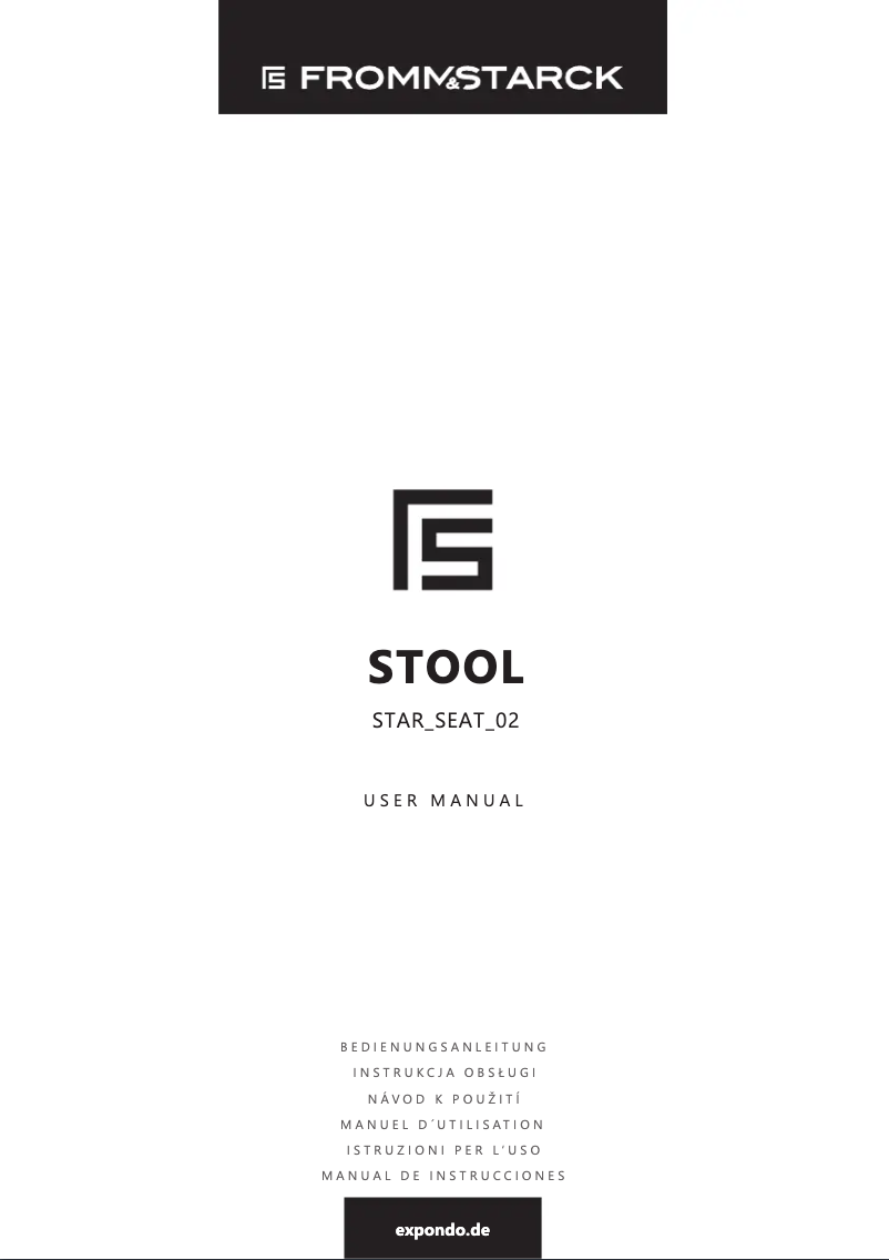 Page 1 de la notice Manuel utilisateur Fromm & Starck STAR_SEAT_02