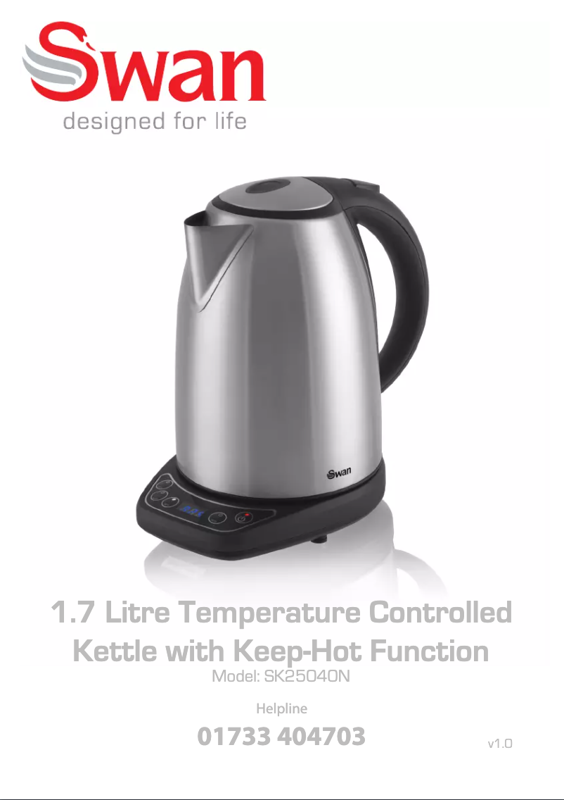Page 1 de la notice Manuel utilisateur Swan SK25040N
