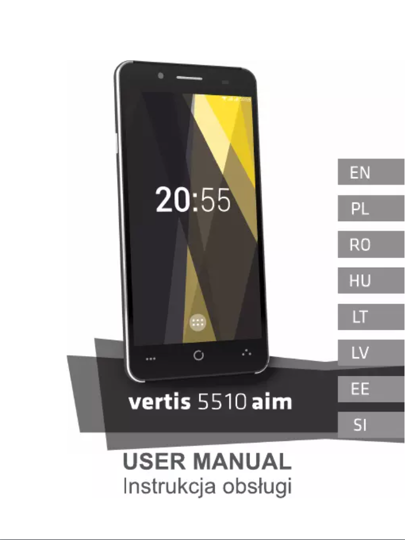 Page 1 de la notice Manuel utilisateur Overmax Vertis 5510 AIM