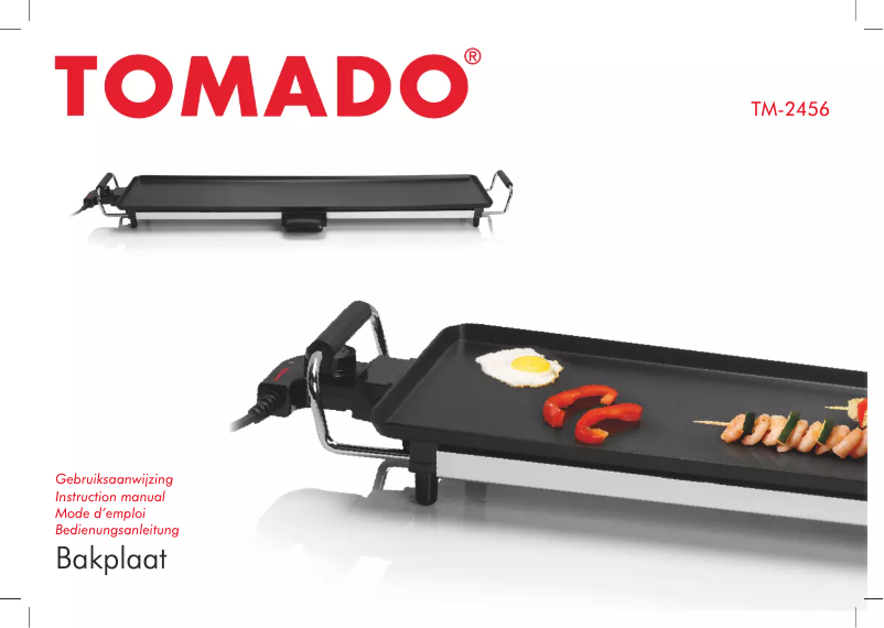 Page 1 de la notice Manuel utilisateur Tomado TM-2456