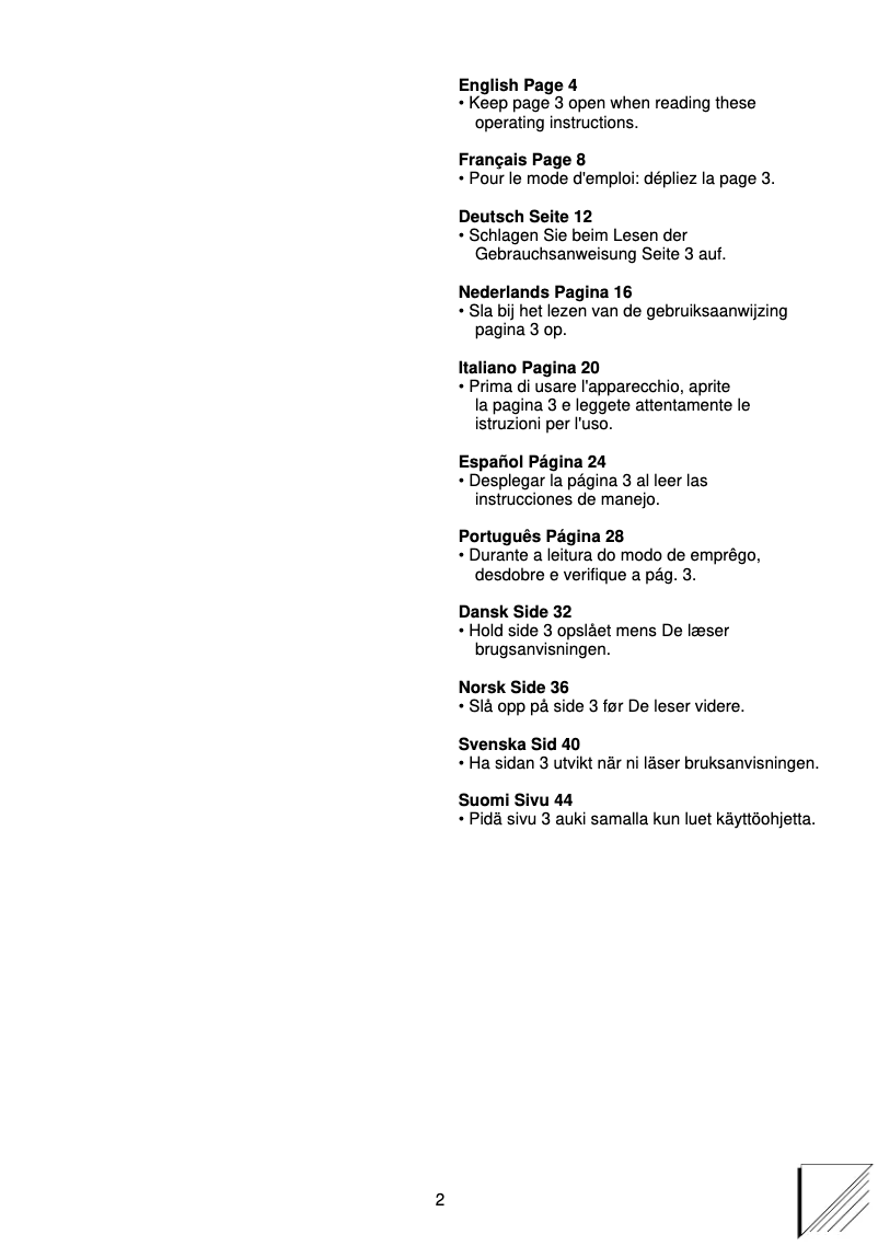 Page 1 de la notice Manuel utilisateur Philips HD4269