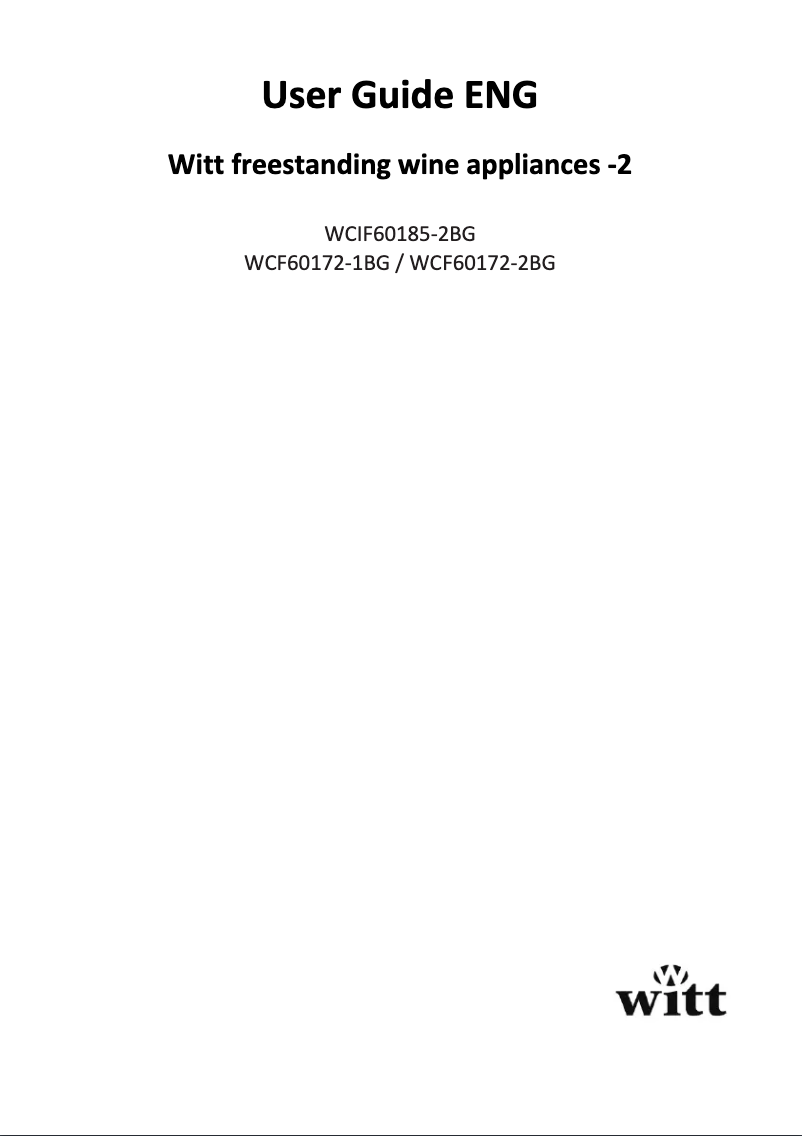 Image de la première page du manuel de l'appareil WS60179H-2B93