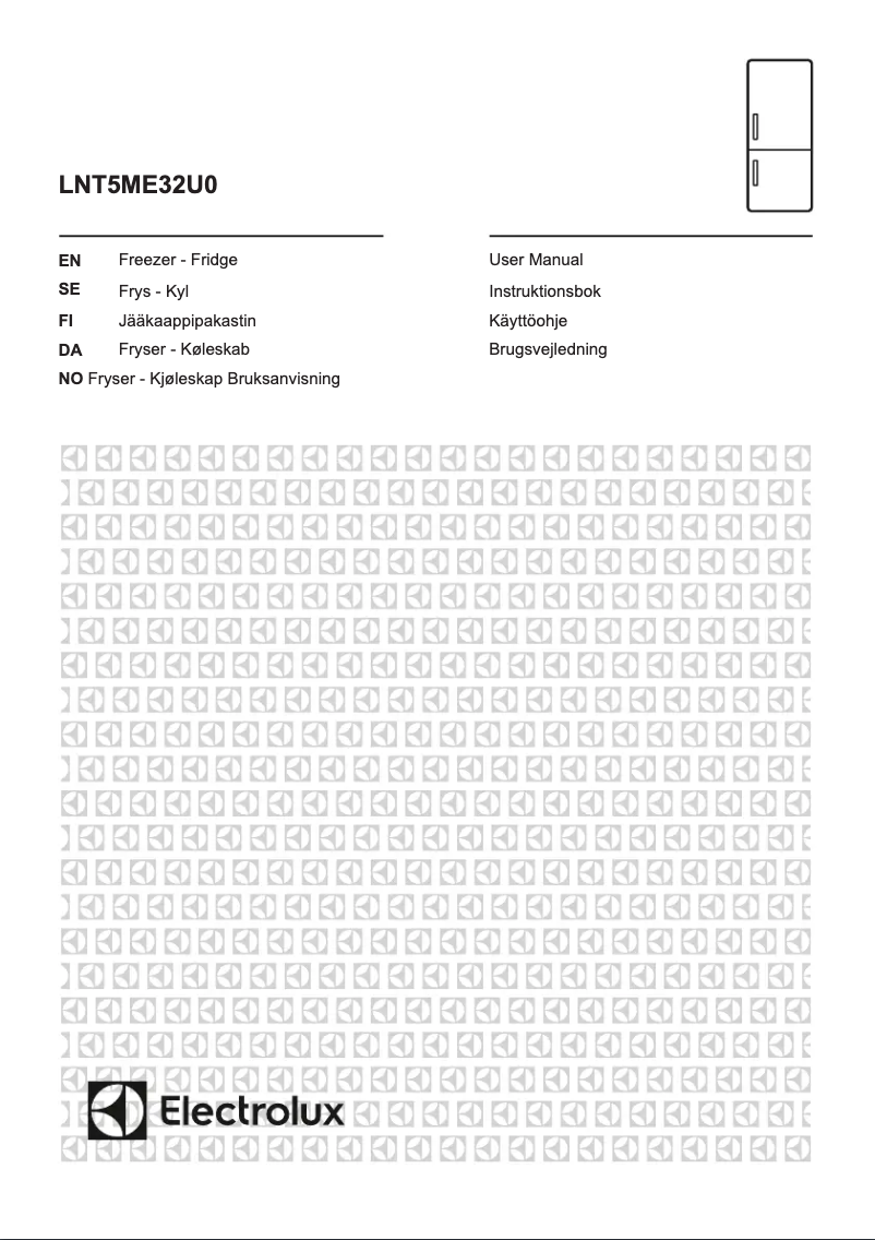 Page n°1 - Manuel utilisateur Electrolux LNT5ME32U0