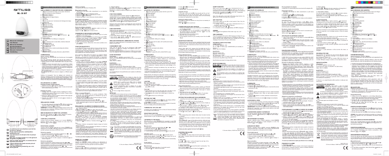 Page n°1 - Manuel utilisateur Muse ML-35 BT