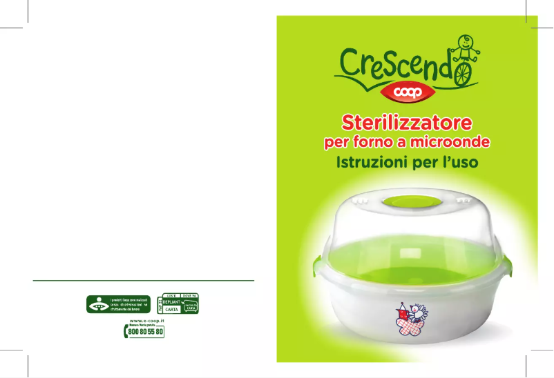 Image de la première page du manuel de l'appareil Crescendo