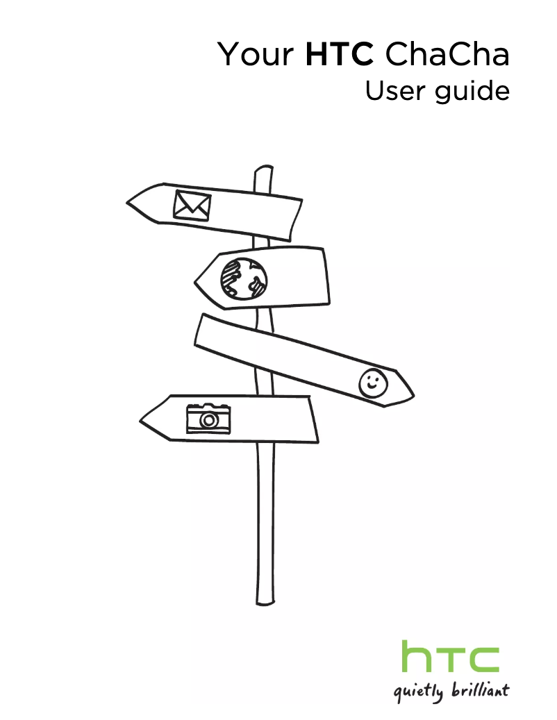 Page 1 de la notice Manuel utilisateur HTC Chacha