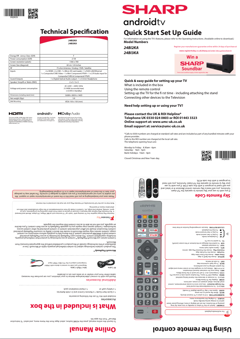 Image de la première page du manuel de l'appareil 24BI3KA