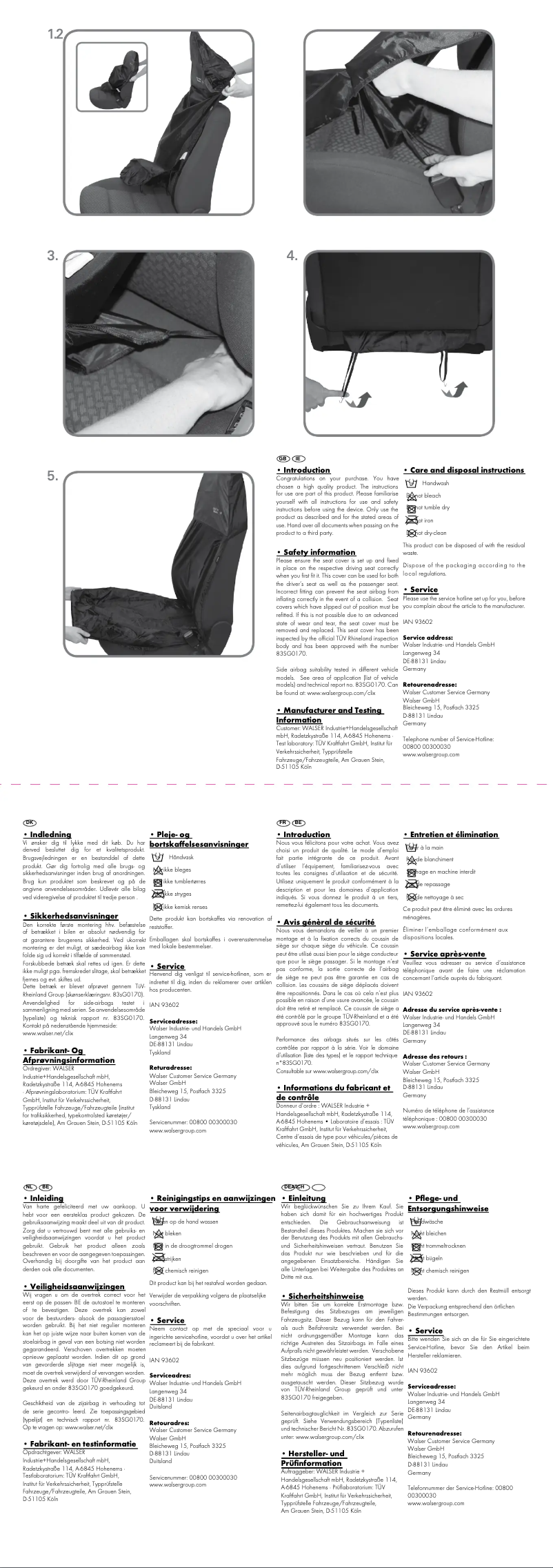 Página 1 del manual Manual de usuario Ultimate Speed IAN 93602