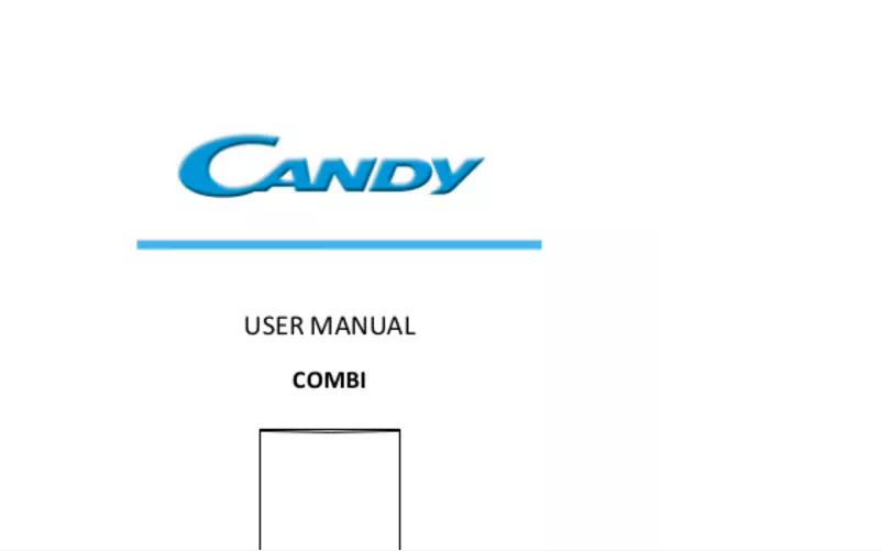 Page n°1 - Manuel utilisateur Candy CMGN 6184B