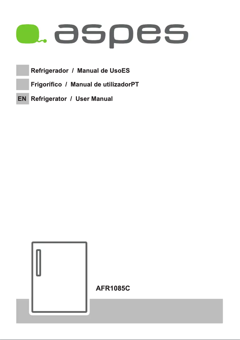 Page 1 de la notice Manuel utilisateur Aspes AFR1085C