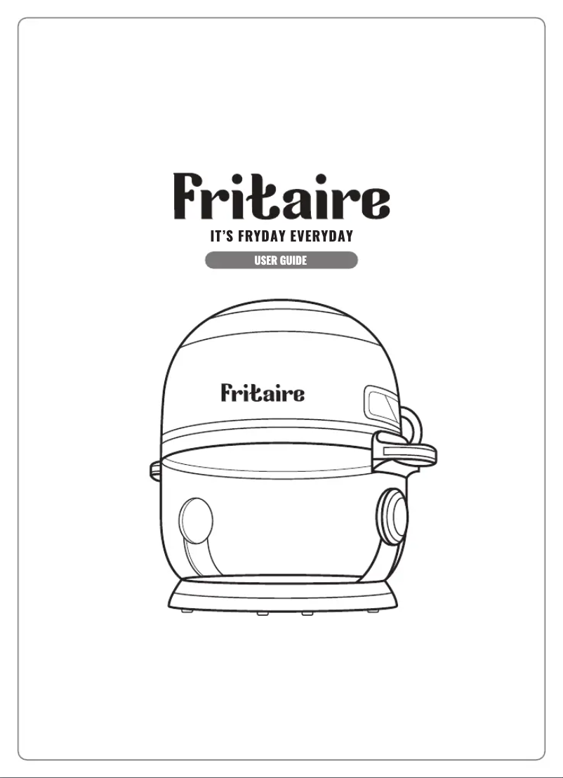 Page 1 de la notice Manuel utilisateur Fritaire 11462