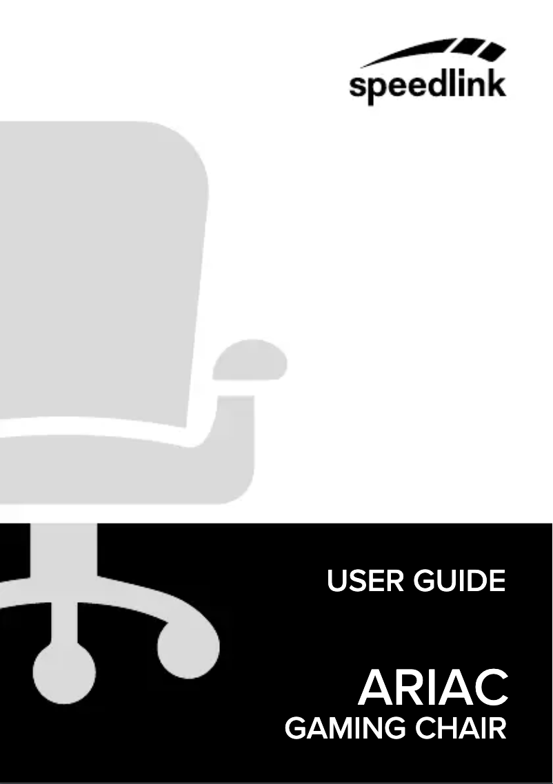 Page 1 de la notice Manuel utilisateur Speed-Link Ariac SL-660003-BKRD