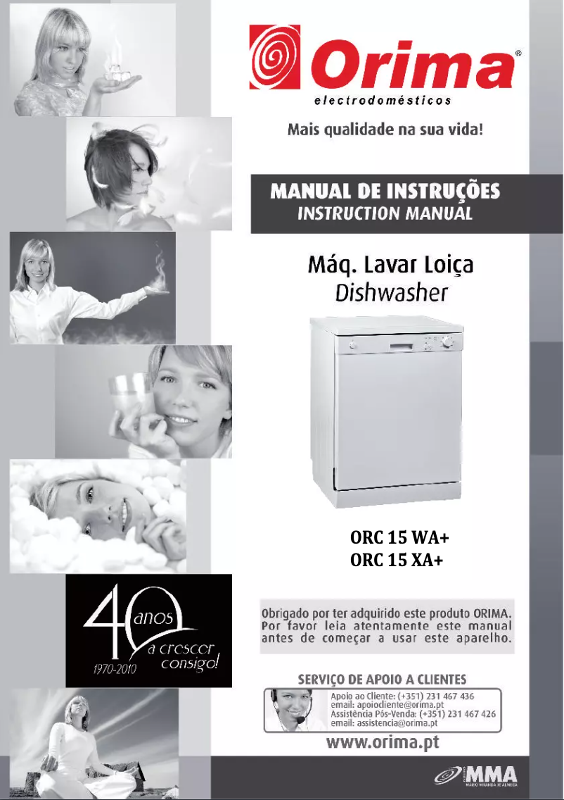 Page n°1 - Manuel utilisateur Orima ORC 15 XA+