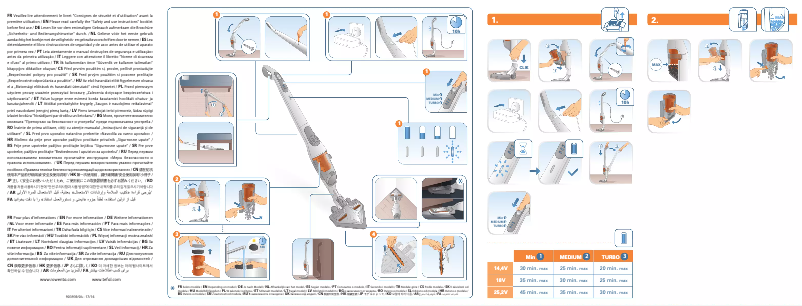 Image de la première page du manuel de l'appareil TY8818RH