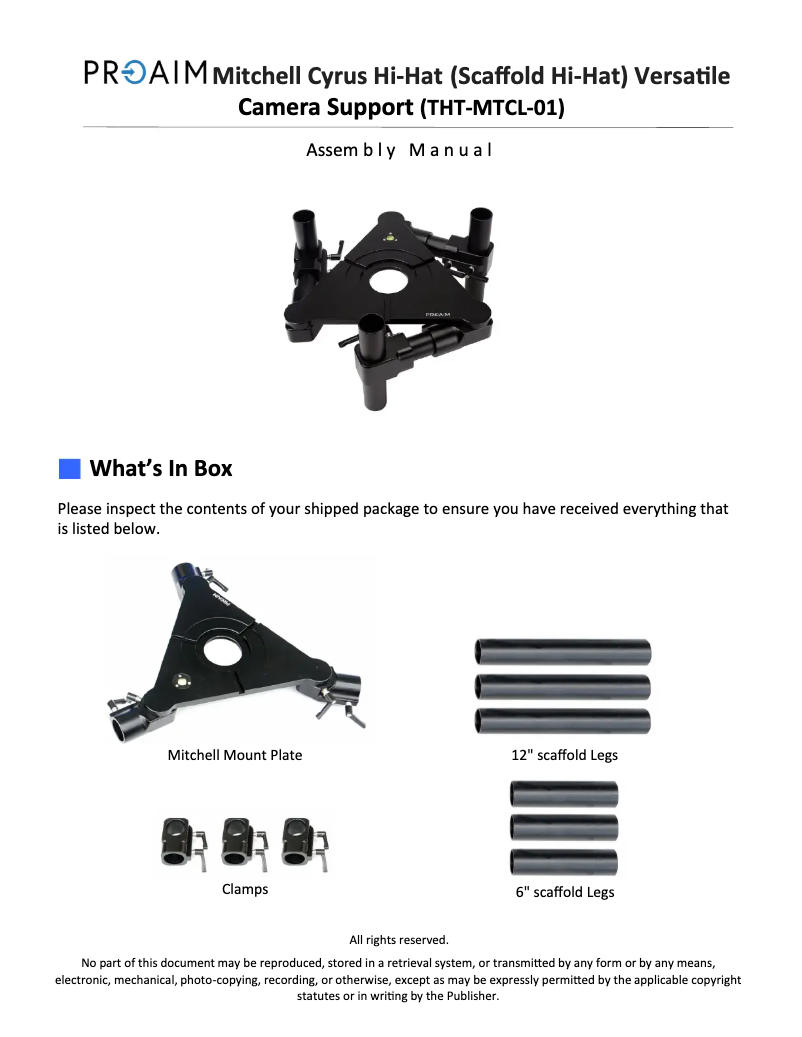 Imagen de la primera página del manual del dispositivo THT-MTCL-01