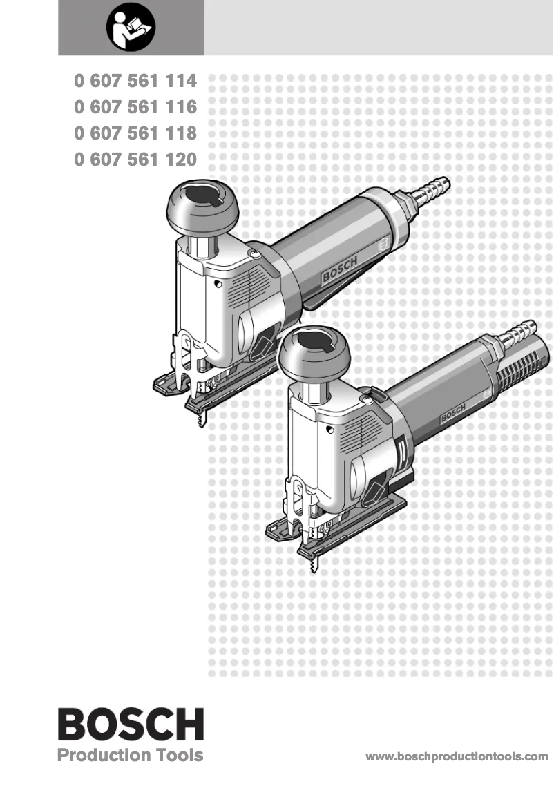 Página 1 del manual Manual de usuario Bosch 0 607 561 118