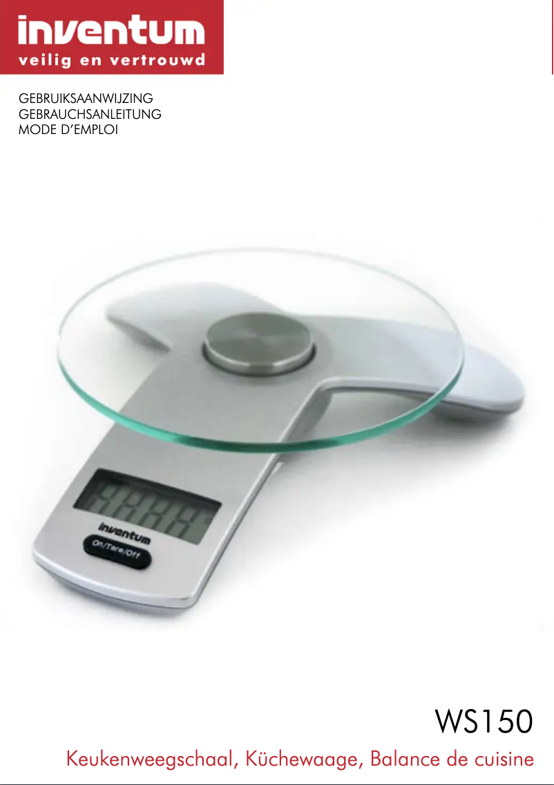 Image de la première page du manuel de l'appareil WS150