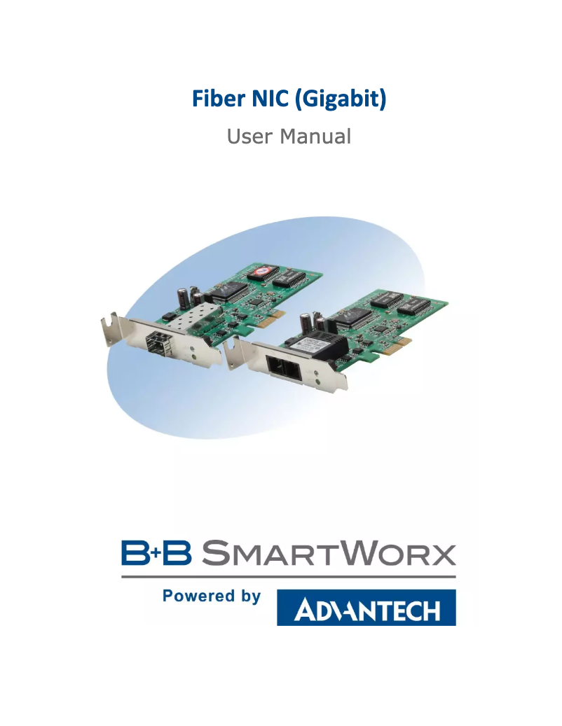 Page 1 de la notice Manuel utilisateur B&B Electronics 956-22601
