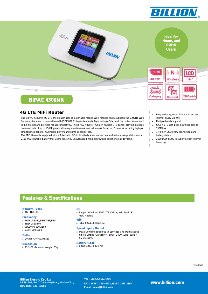 Image de la première page du manuel de l'appareil 4300MR
