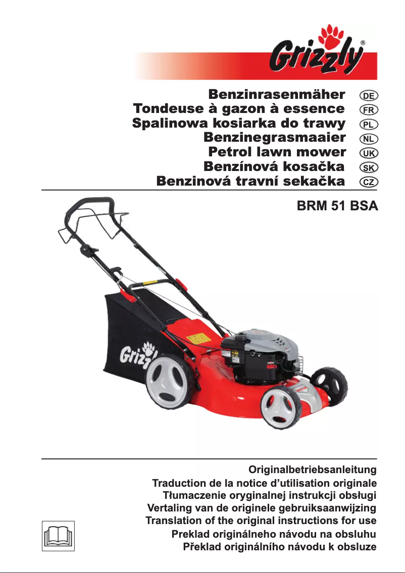 Página 1 del manual Manual de usuario Grizzly BRM 51 BSA