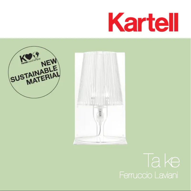 Page n°1 - Manuel utilisateur Kartell Take