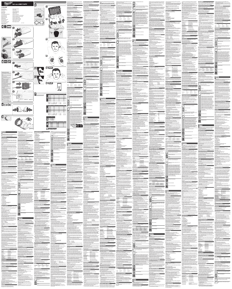 Image de la première page du manuel de l'appareil L4 RLEPB