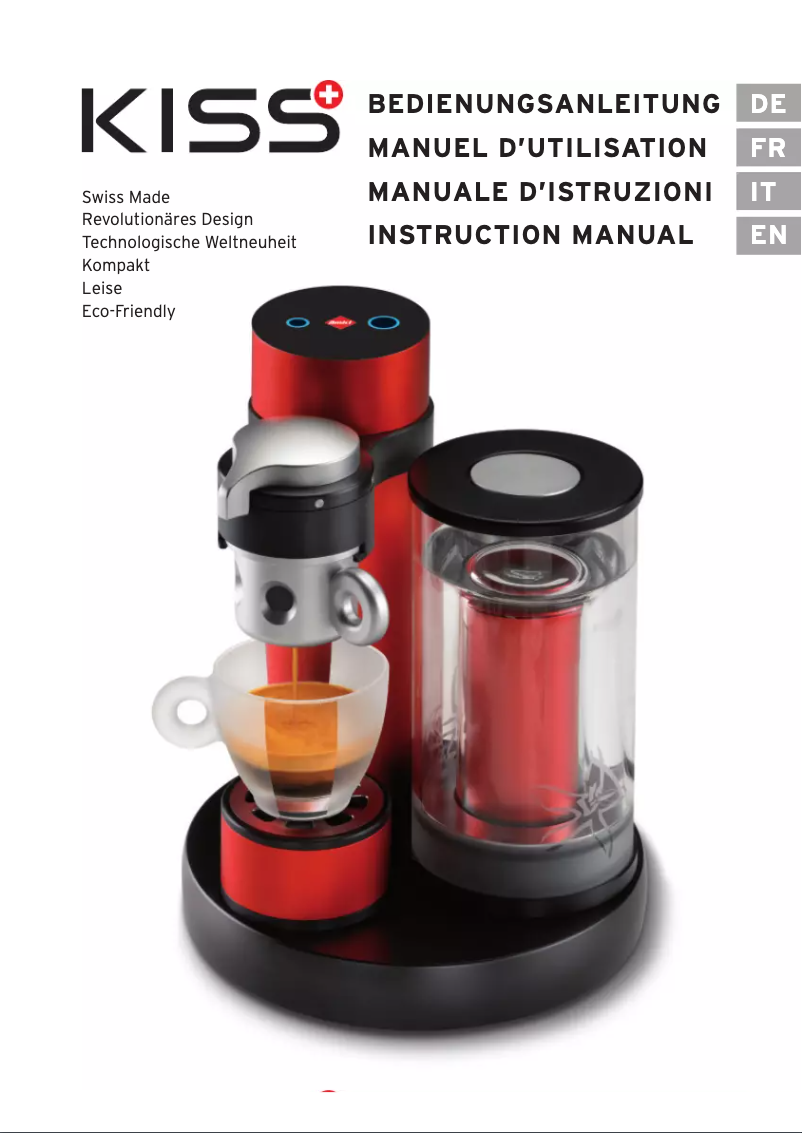 Page 1 de la notice Manuel utilisateur Amici KISS MIE 280