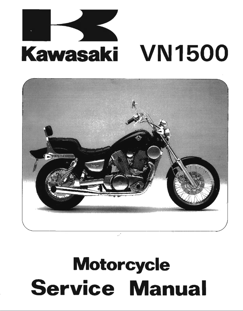 Image de la première page du manuel de l'appareil VN1500 (1991)