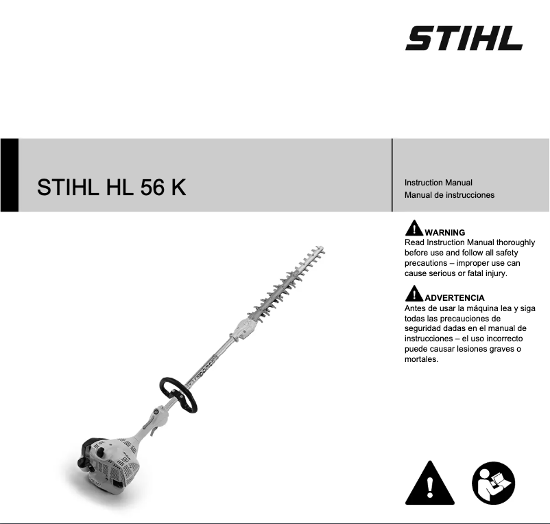 Page 1 de la notice Manuel utilisateur Stihl HL 56 K