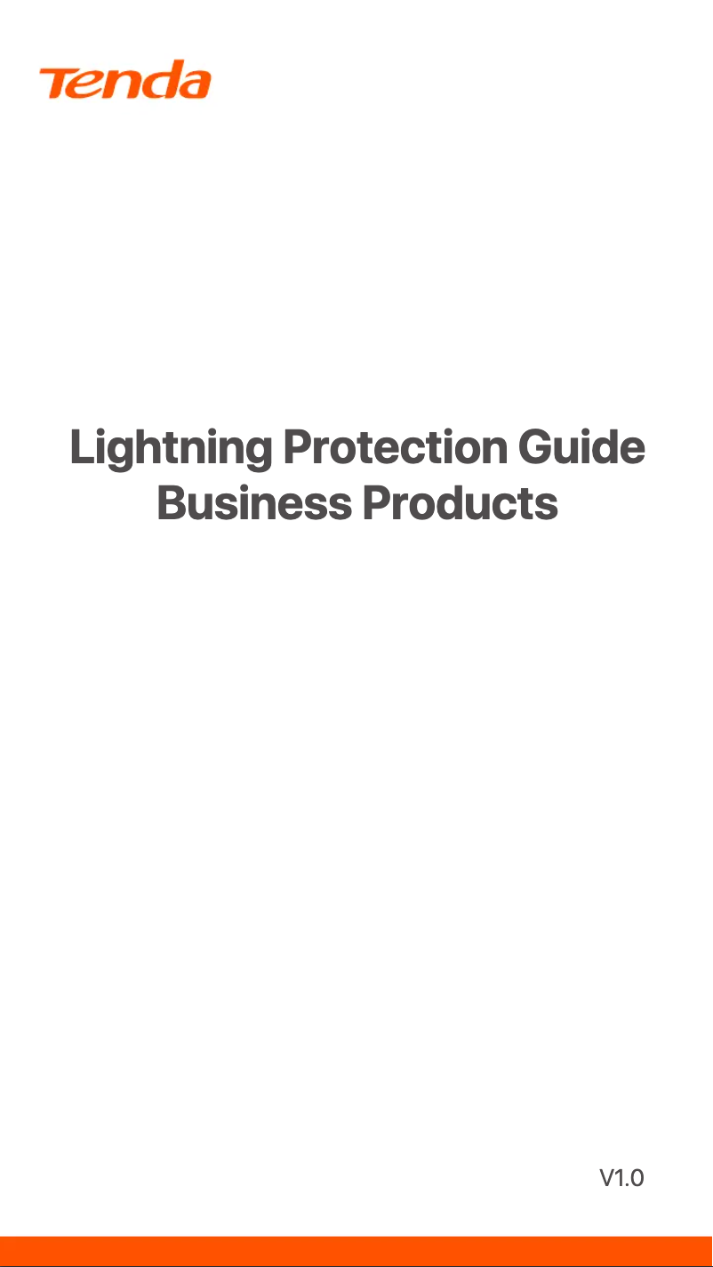 Page 1 de la notice Manuel utilisateur Tenda TEF1126P-24-410W