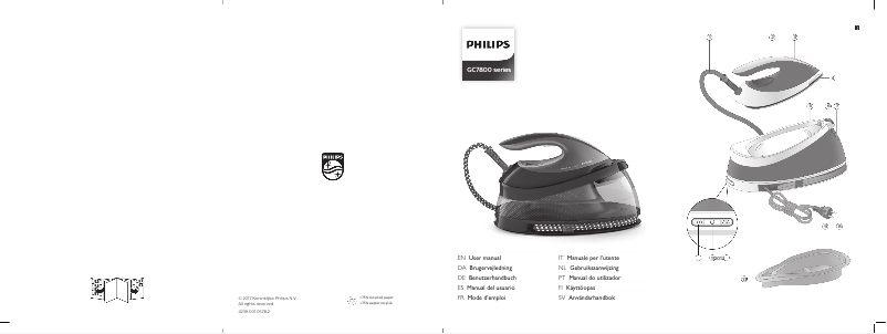 Page n°1 - Manuel utilisateur Philips Perfectcare Compact GC7844