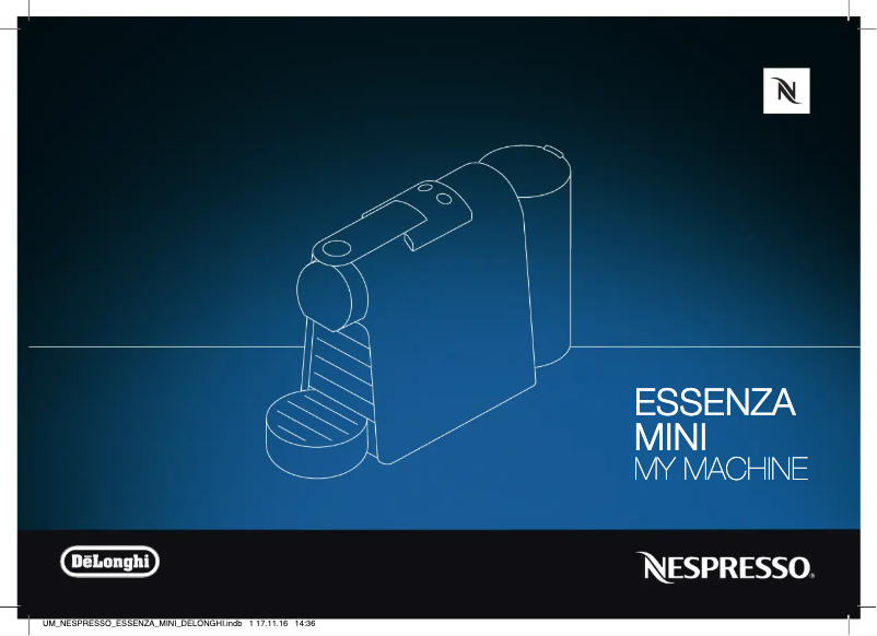 Image de la première page du manuel de l'appareil Essenza Mini EN 85.R