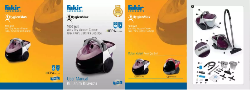 Image de la première page du manuel de l'appareil HygienMax