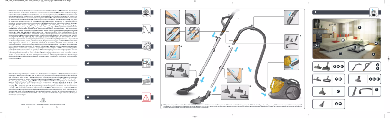 Page n°1 - Manuel utilisateur Rowenta X-Trem Power Cyclonic RO6984EA