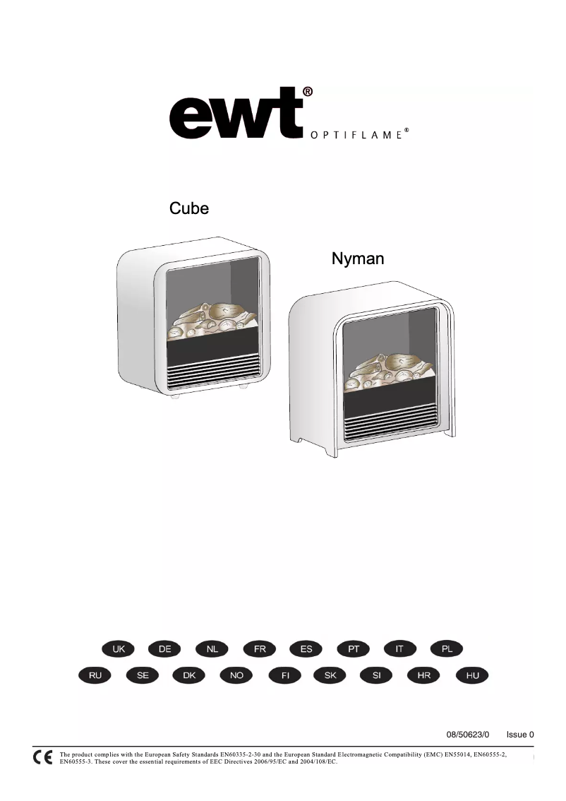 Página 1 del manual Manual de usuario EWT CUBE