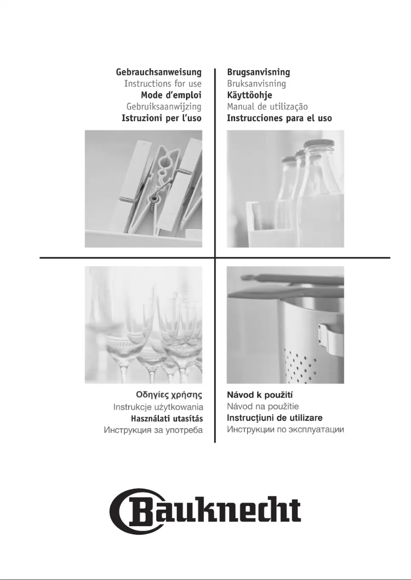 Page 1 de la notice Manuel utilisateur Bauknecht WAP 6460-1 BK