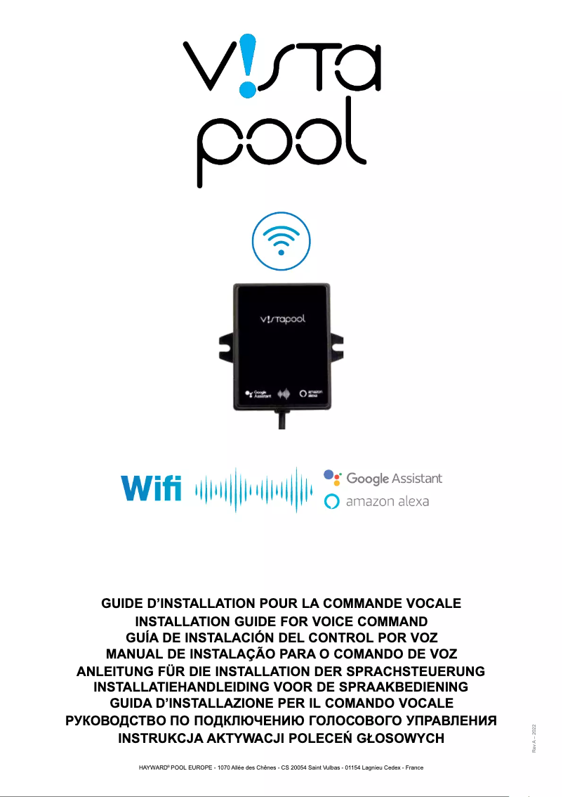 Image de la première page du manuel de l'appareil AquaRite Flo Advanced