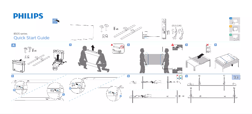 Página 1 del manual Guía de inicio rápido Philips 75PUS8505