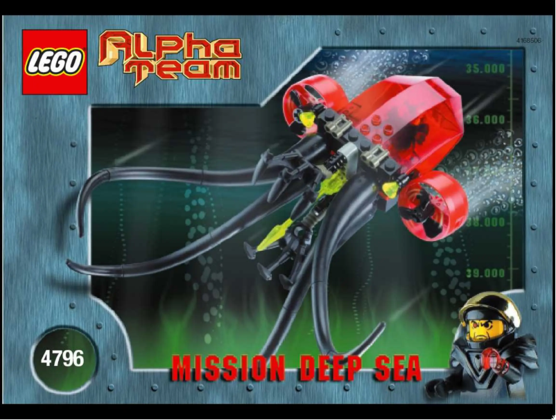 Image de la première page du manuel de l'appareil Ogel Mutant Squid